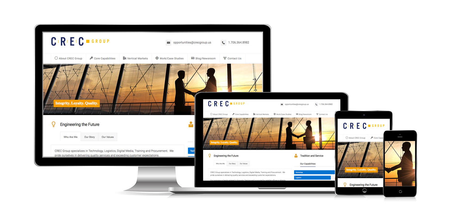 CREC-Group-web-design